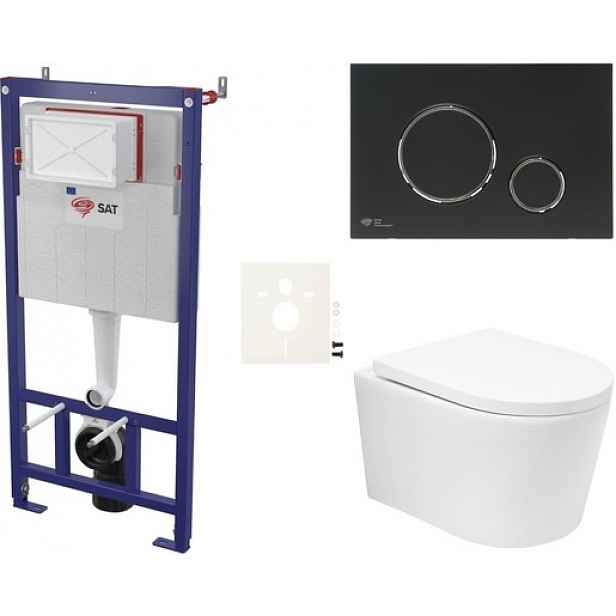 Závěsný wc set do lehkých stěn / předstěnová SAT BREVIS SIKOSSBRTOR78K