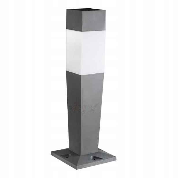Kanlux Stojací zahradní lampa Invo Op 47 cm E27 IP54 Grafit/Bílá