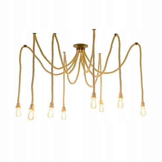 Lampa APP681-8CP Spier Rope