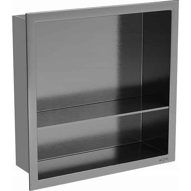 Mexen X-wall-r Nika S Límcem A Poličkou 30 X 30 CM Tmavě Šedá (gun Gray)