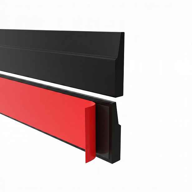 samolepicí podlahová lišta Pvc Flex modern 32 mm, černá, 5 m
