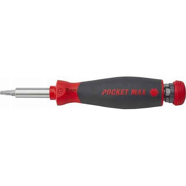 Šroubovák s zásobníkem bitů PocketMax 8-dílný Wiha