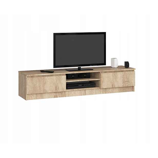 Tv stolek 2D1P 160cm dub sonoma komoda Akd