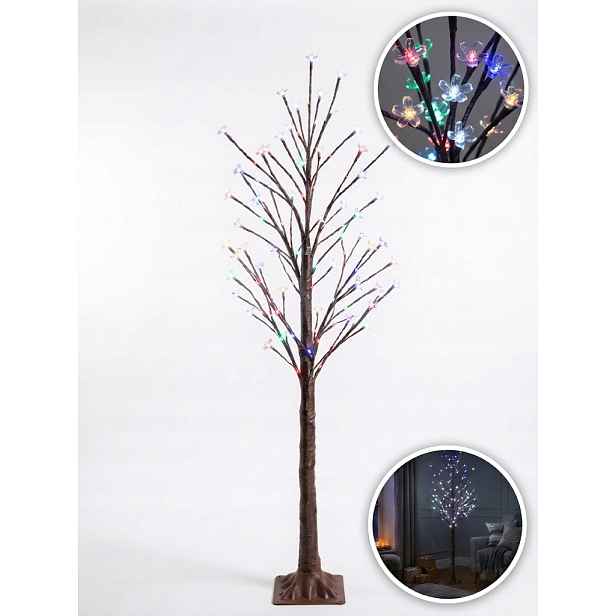 Svítící Led stromek Květy třešní 150 cm Multicolor Studený blesk