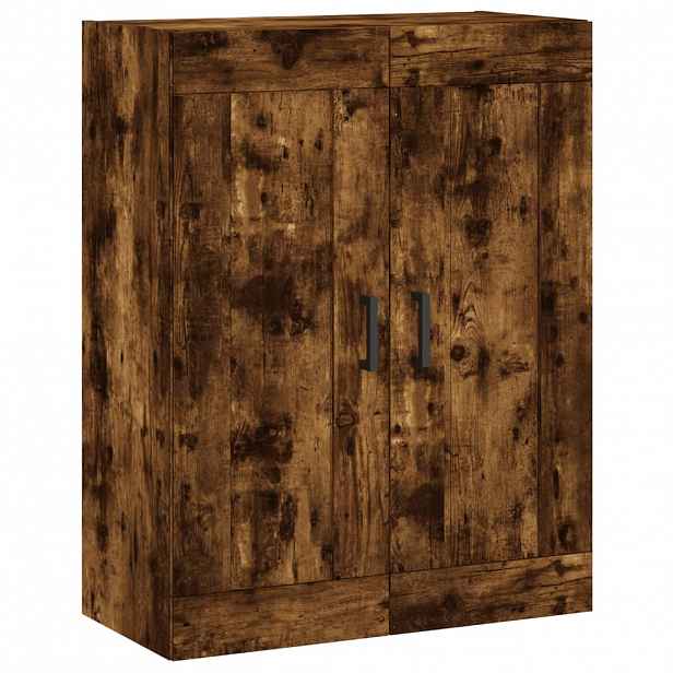 vidaXL Nástěnná skříňka kouřový dub 69,5 x 34 x 90 cm kompozitní dřevo