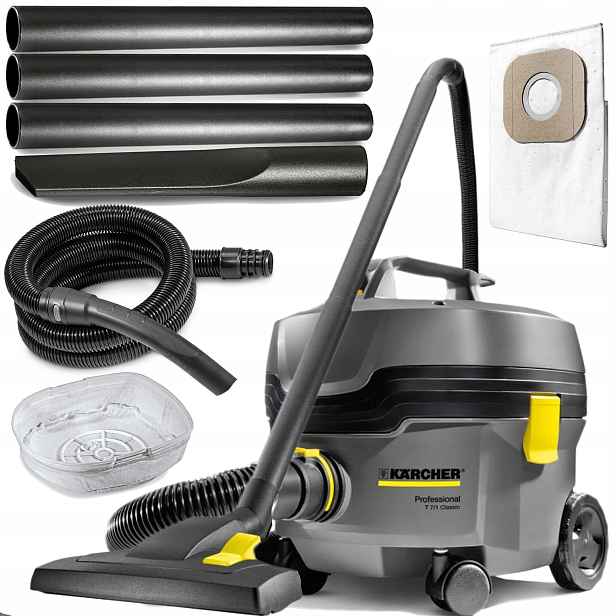 Karcher T 7/1 Průmyslový Profesionální Vysavač Do Firmy S Výkonnou Sadou
