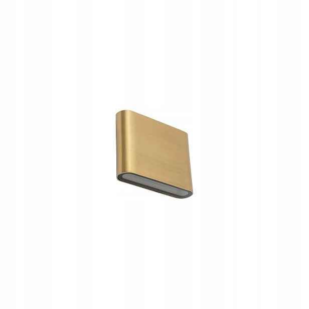 Nowodvorski Venkovní nástěnná lampa Semi Led brass S 11365 zlatá
