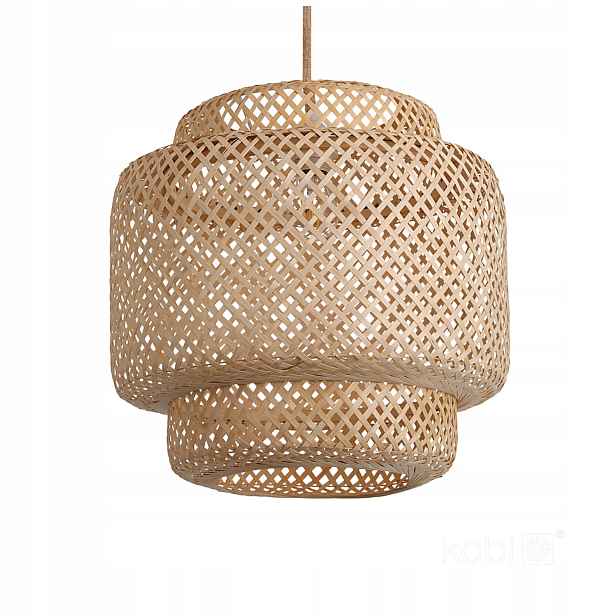 Závěsná lampa boho bambusová pletená 1xE27 60W Boho Bonn Rw Kobi