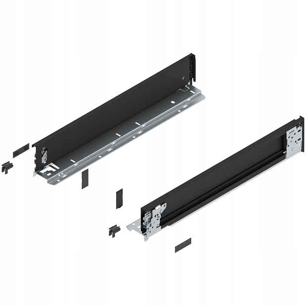 Blum 770M5001S Boční strana zásuvky Legrabox, vnitřní výška 90.5 mm, délka 500 mm