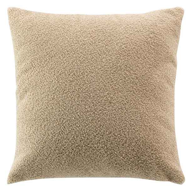 Dekorační polštář z materiálu bouclé 45x45 cm Wooly – douceur d'intérieur