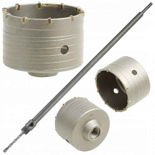 Korunkový Vrták Na Betonu 85 mm Adaptér Sds plus 600 mm Fréza Korunka Adaptérem