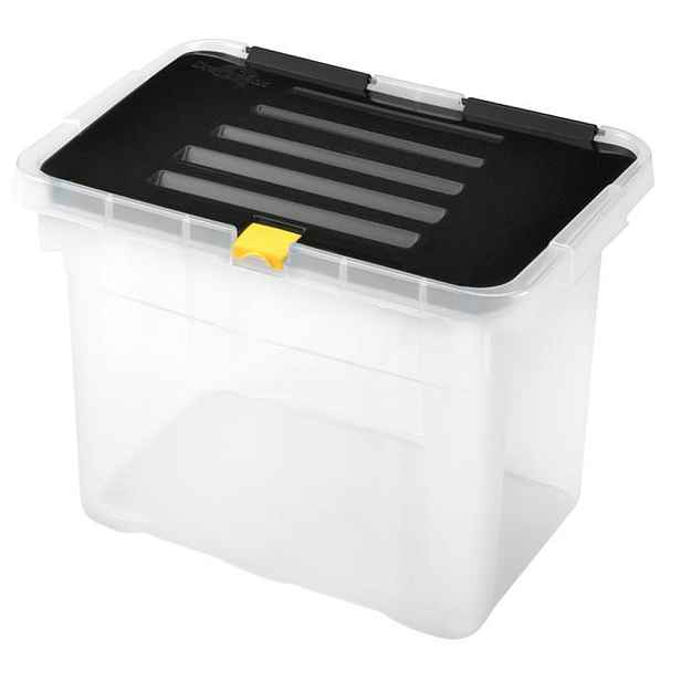 Plastový úložný box s víkem HEIDRUN One 9l