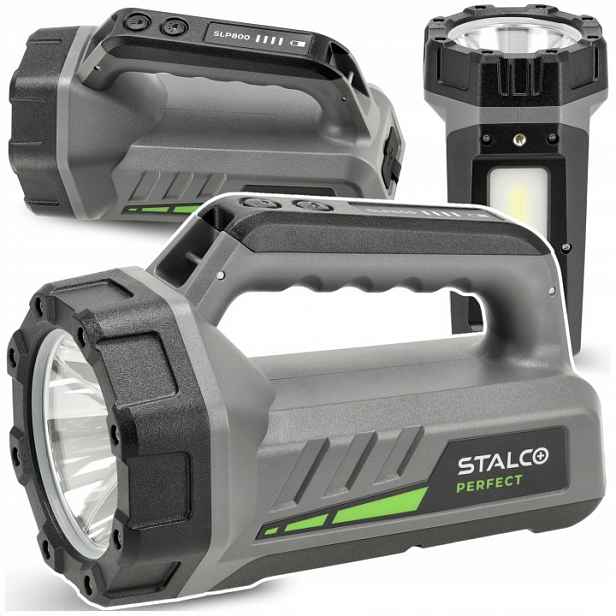 Svítilna Reflektor Akumulátorová Led Lampa Dílenská Výkonná 800lm Stalco