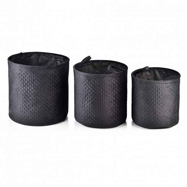 Mondex DEKORATIVNÍ MÍSA, plast, černá