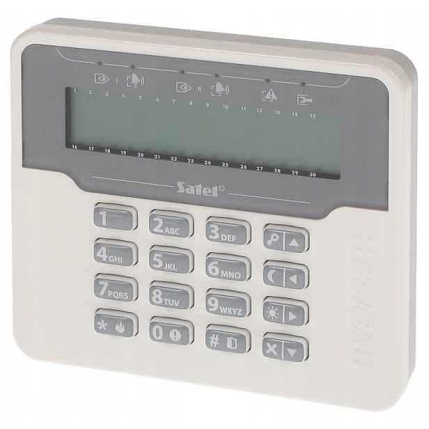 Klávesnice Pro Zabezpečovací Ústřednu Versa-lcdm-wh Satel