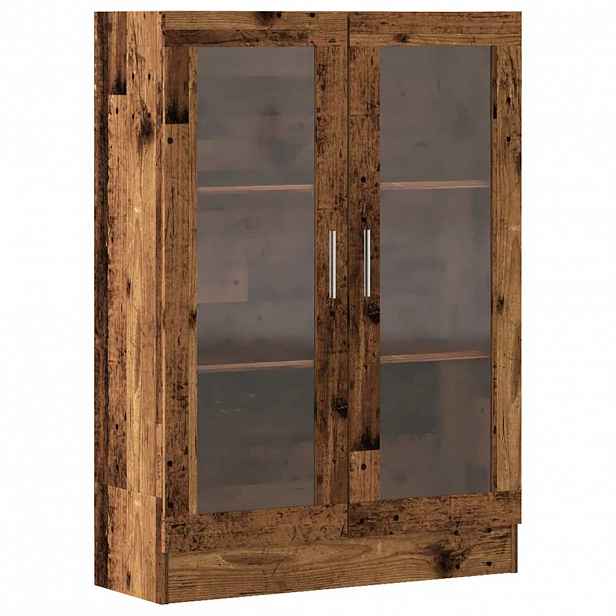 vidaXL Knihovna old wood 82,5 x 30,5 x 115 cm kompozitní dřevo