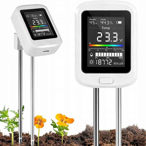 Kyseloměr, Phmetr, Zahradnický Tester, Rostliny, Měřič, Měření Ph Půdy