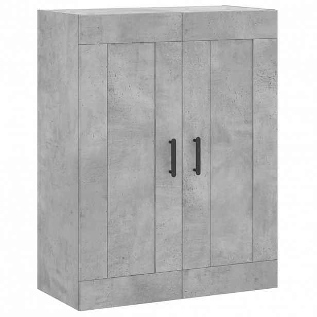 vidaXL Nástěnná skříňka betonově šedá 69,5x34x90 cm kompozitní dřevo