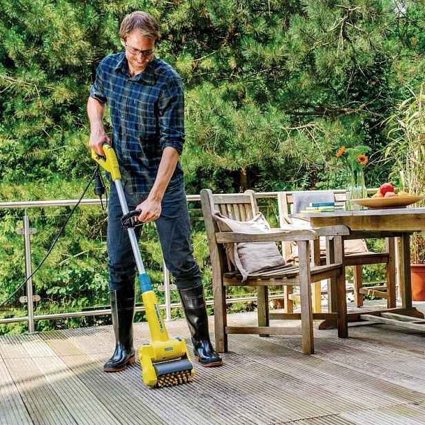 Gloria MultiBrush 230V Speedcontrol Plus kartáč na čištění spár terasových kostek