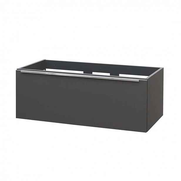 Mereo Mailo - Umyvadlová skříňka 101x37x48 cm, 1 zásuvka, antracit CN537S