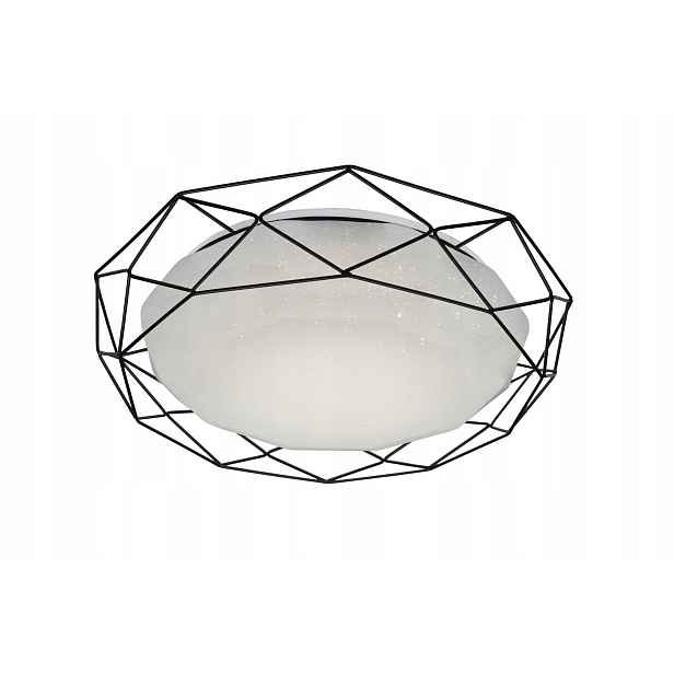 Stropní Svítidlo Candellux Sven, černý, 43x43 cm, 24 W, akrylový, moderní