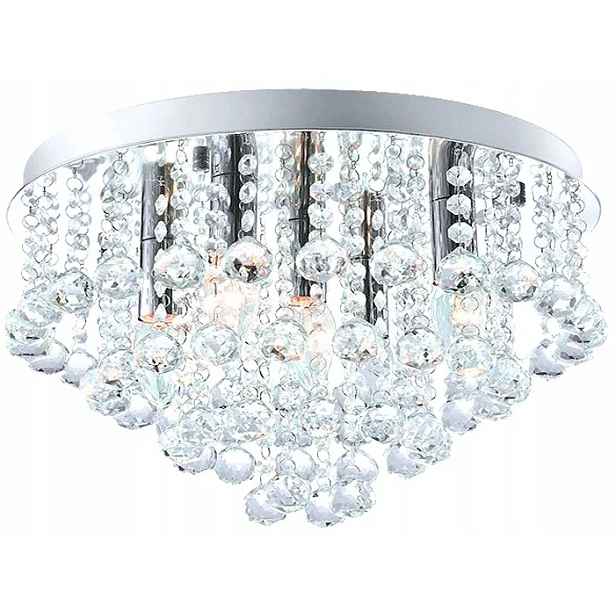 Závěsná Lampa Stropní Svítidlo Lustr Crystal 5 Křišťál