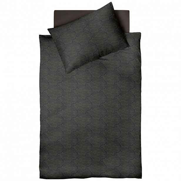 Fleuresse POVLEČENÍ, damašek, tmavě modrá, 140/200 cm