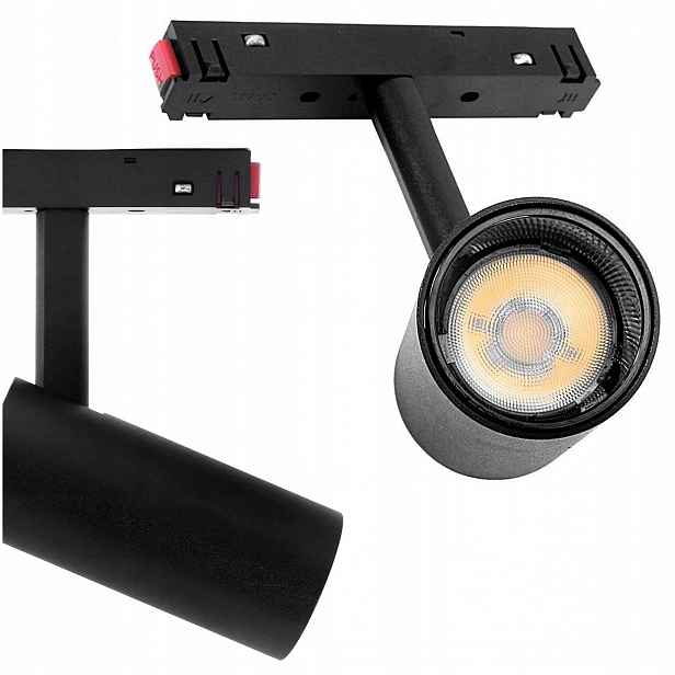 Led Spot Pro Magnetické Kolejnice DDCX-B07-TY Tuya 7W Černý Cct