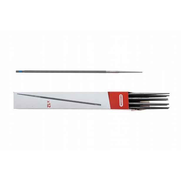 Pilník 12 X Balení Oregon 4,8 MM 3/16'' Pro Ostření Řetězu .325''