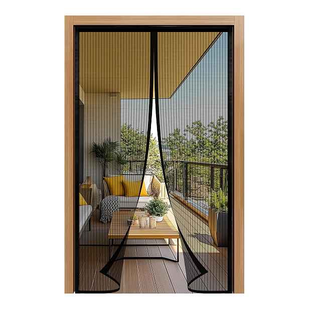 Síť proti hmyzu pro balkonové dveře 180x250 moskytiéra magnetická