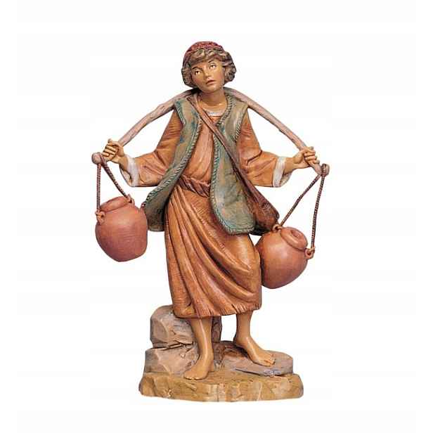 Tragarz vody pro figurky o výšce 19 Cm – Originální Figura Firmy Fontanini