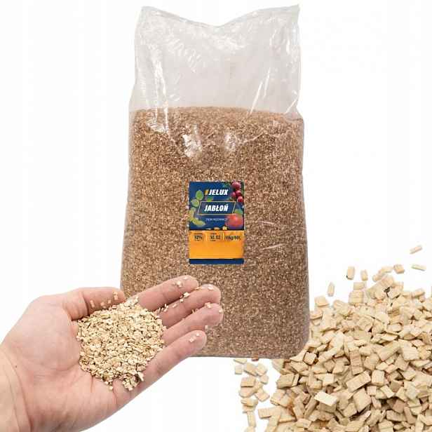 Udírenské Štěpky Jabloň KL.02 15 Kg Pro Domácí Udírnu