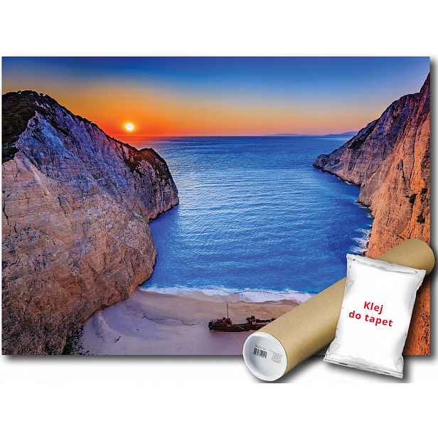Fototapeta Západ Slunce Na Pláži 7A Fxl 208x146 F13047