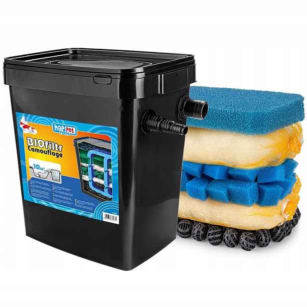 Happet Biofiltr Kamufláž 10000 L Náplně