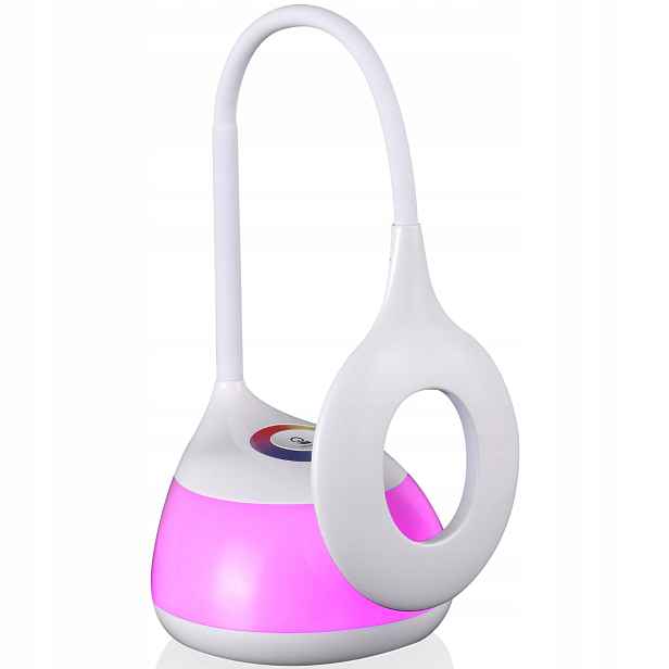 Polux Led stolní lampa Galactic, 3000K (teplá bílá), Rgb podsvícení, 5W, dotykové ovládání