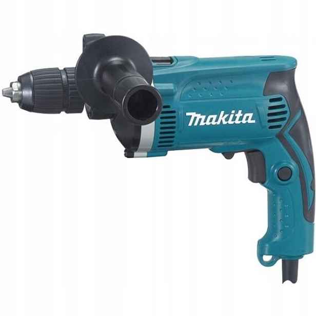 Makita HP1631K vrtačka příklepová 1,5-13mm, 710W rychlosklíčidlo, kufr