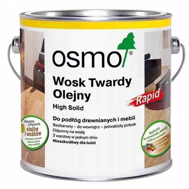 Osmo Tvrdý Vosk Olejové podlahové schody Rapid bezbarvý matný 2.5L 3262
