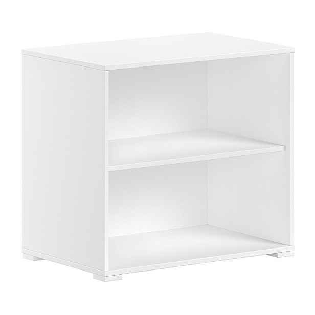 Bílá dětská knihovna 68x62x43 cm Sam – Vipack