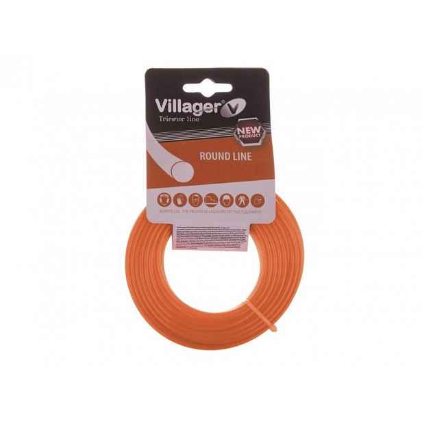 Kulatá struna do vyžínače Villager 2,7 mm × 15 m 3926.90.97