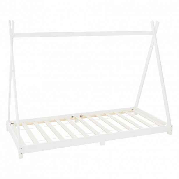 ML-DESIGN DĚTSKÁ POSTEL Tipi 90x200 cm bílá