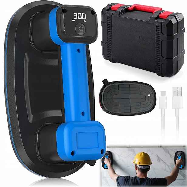 Přísavka Vakuová Držák Na Dlaždice Sklo Nosnost 300 Kg 3600MAH