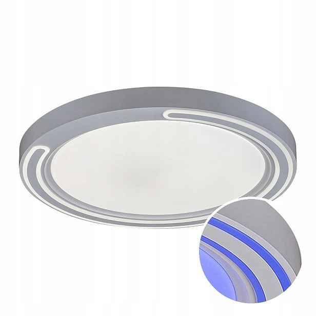 stropní svítidlo Led Bílá Smart Wi-Fi Dálkový Ovladač 2700-6500K Triton Rabalux