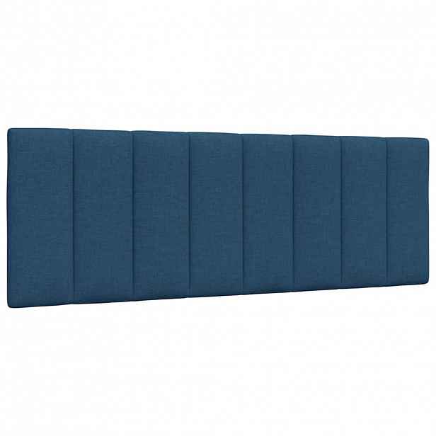 vidaXL Polštář na čelo postele Hanko modrý 120 cm textil
