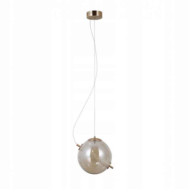 Závěsná lampa Závěsný lustr Jantarová Led 12W 1020lm Nola Italux