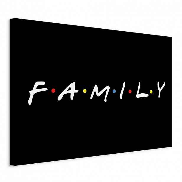 artgeist MALBA NA PLÁTNĚ, text, 60/40/1,2 cm