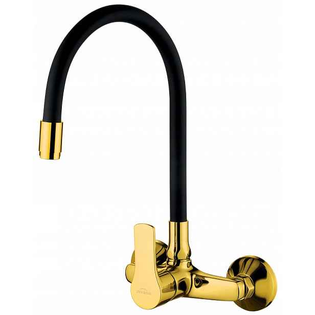 Invena Nástěnná Kuchyňská Baterie Verso Černá/zlatá