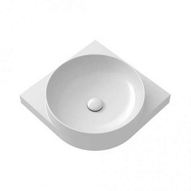 Ravak Yard umyvadlo 45x45 cm bez otvoru pro baterii XJX01045000