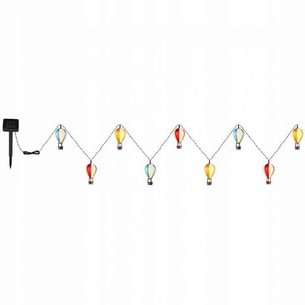 Solární lampy Dekorativní balónky Vícebarevné 9x Led IP44 Globo Lighting
