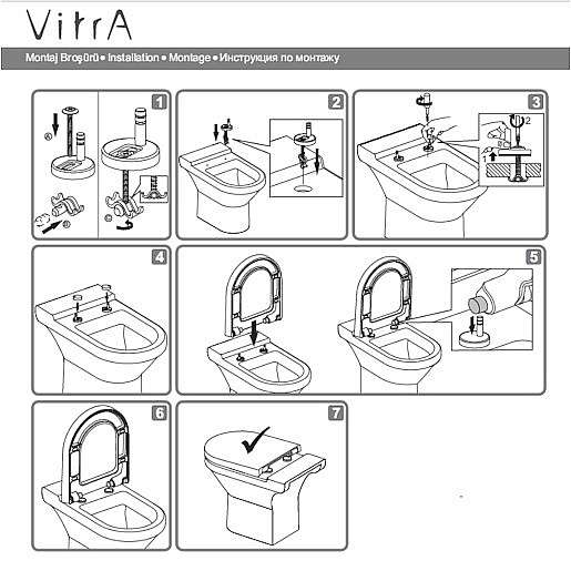 WC prkénko Vitra Sento duroplast bílá RN030SQR
