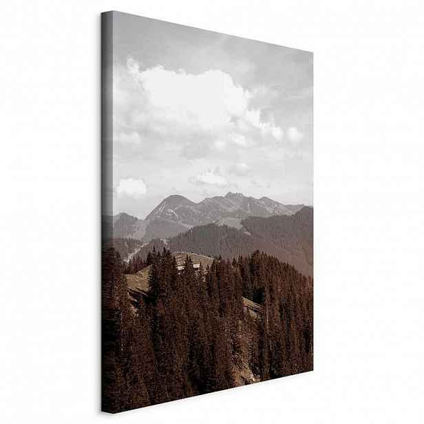 artgeist MALBA NA PLÁTNĚ, Landschaft und Natur, abstraktní, 40/60/1.2 cm